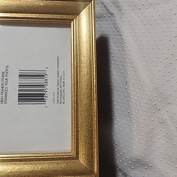 Gold Picture Frame with Elegant Accents - Picture 6 of 6